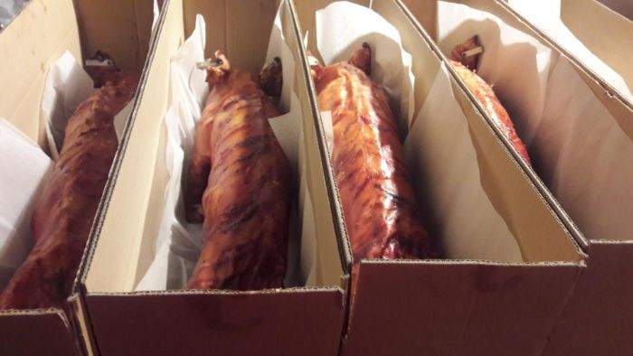 Cochons de lait grillés à livrer Le Meux