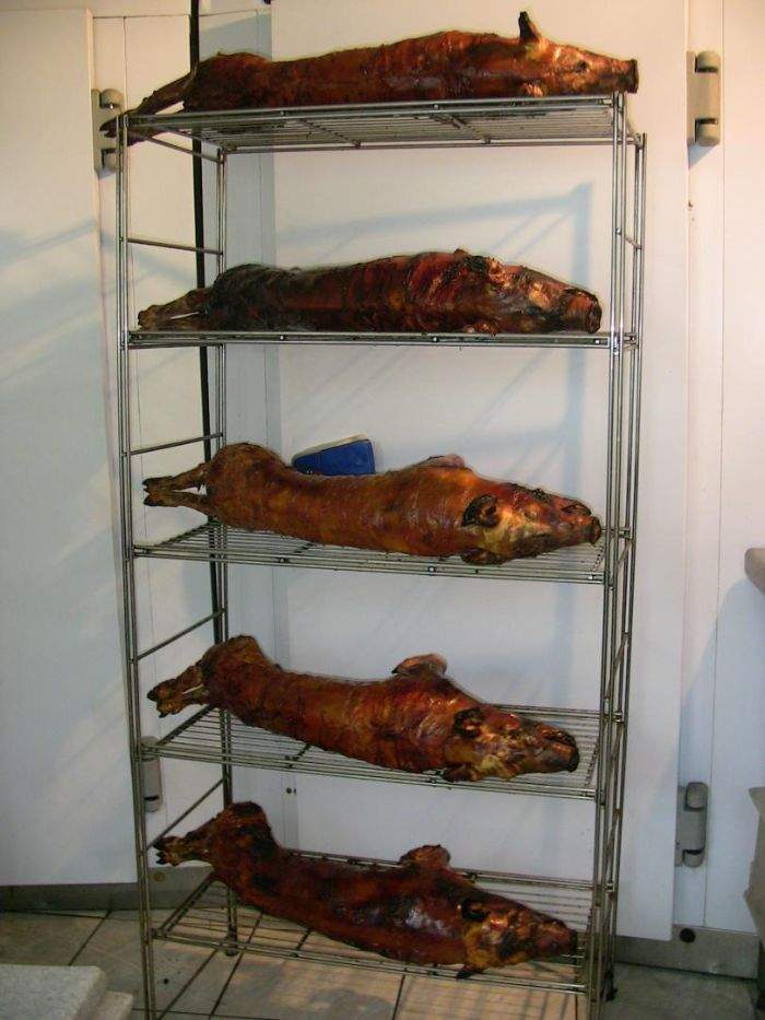 Cochons de lait rôtis à livrer Le Meux